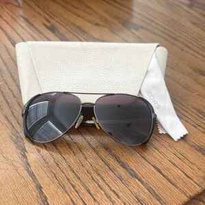 Michael Kors Dark Gray Aviator Sunglasses